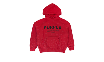 HEAVY FLEECE HOODY RED 