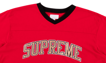 Glitter Arc Football Top