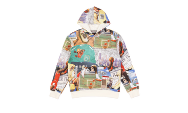 Brooklyn Fleece Printed Pullover Hoodie 