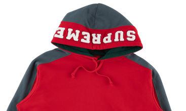 Paneled Hooded Sweatshirt 