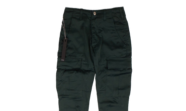 Solid Cargo Pants 