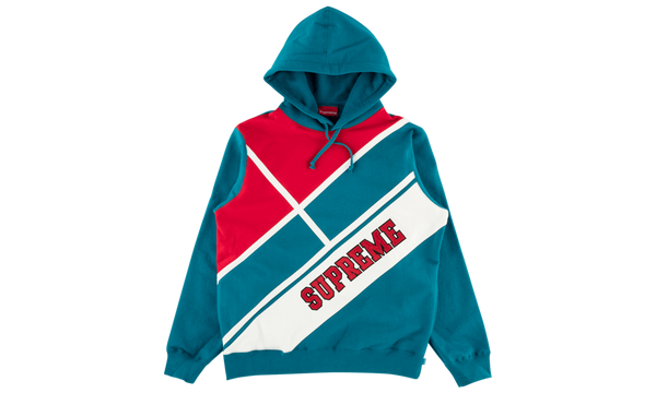 Diagonal Hooded Sweatshirt "SS 18"