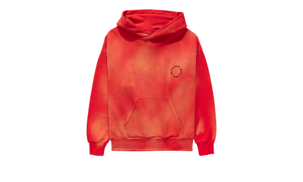 HEAVY DRY FLEECE PO HOODY "Red"