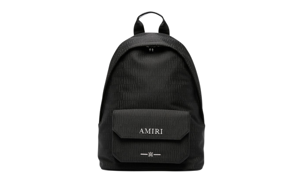Jacquard Nylon Backpack Unisex Style "BLACK"