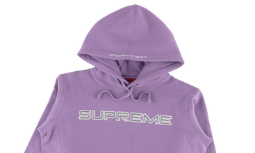 Sequin Logo Hooded Sweatshirt 