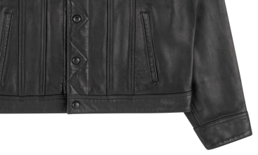 Leather Trucker Jacket 