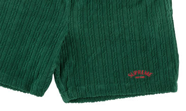 Cable Knit Terry Short 