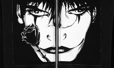 The Crow Zip Up Hoodie 