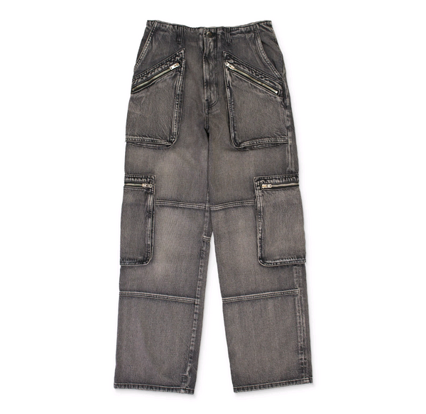 CARGO LOOSE STRAIGHT "Aged Black"
