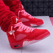 Air Jordan 5 Red Suede