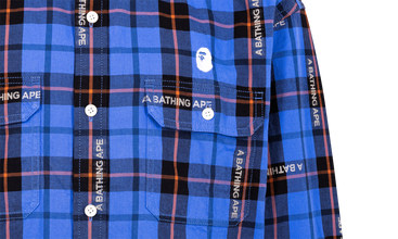 Bape Loose Fit Check Shirt