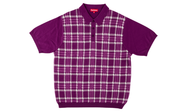 Plaid Knit Polo "SS 18"