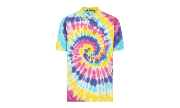 Relaxed Tie Dye Polo