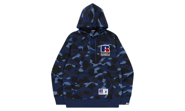 Color Camo College Pullover Ho "Russell Athletic"