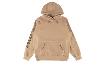 Sleeve Embroidery Hooded Sweatshirt 