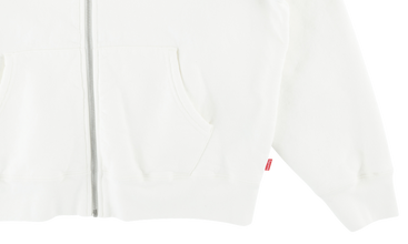 Jet Sleeve Zip Up Hooded Sweat Shirt 