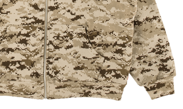 Arc Logo Thermal Zip Up Sweatshirt 