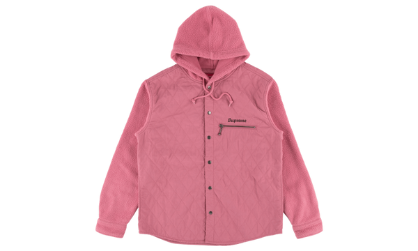 Hooded Fleece Nylon Shirt "FW 17"