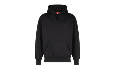 Satin Appliqué Hooded Sweatshirt 