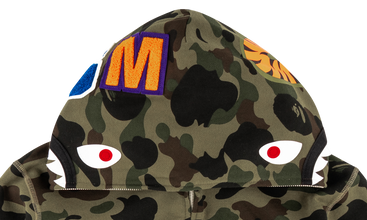 1st Camo Shark Full Zip Hoodie
