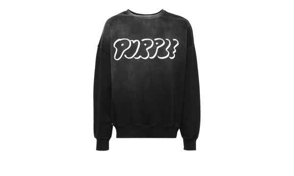 HWT FLEECE CREWNECK "Black"