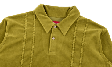 Velour L/S Polo 