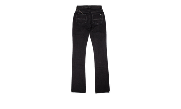 Long Stretch Flare Jeans 