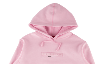 Embossed Logo Hooded Sweatshirt 