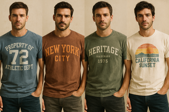 T-shirts vintage style