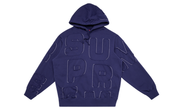 Cutout Letter Hoodie 
