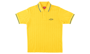 Cable Knit Terry Polo 