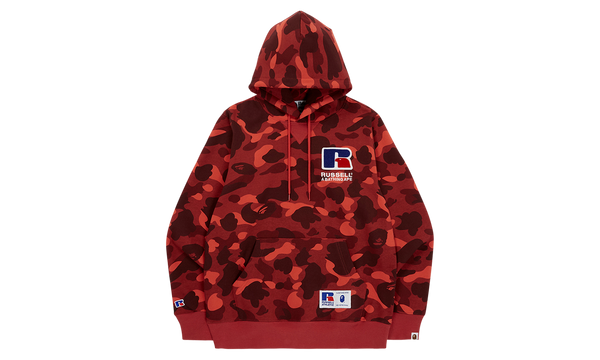 Color Camo College Pullover Ho "Russell Athletic"