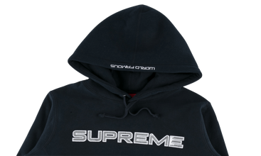 Sequin Logo Hooded Sweatshirt 