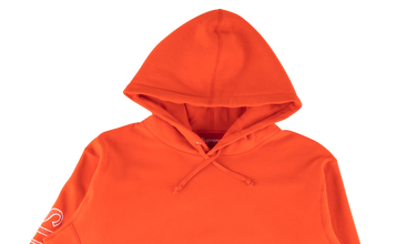 Sleeve Embroidery Hooded Sweatshirt 