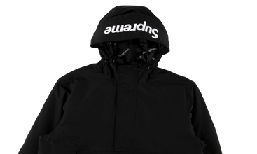 Hooded Logo Half Zip Pullover 