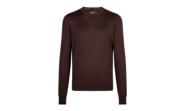 Embroidered Crew Hoodie 