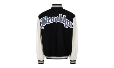 Brooklyn Nets Wool/Leather Jacket