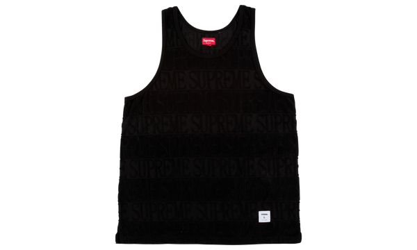 Logo Striped Terry Tank Top "SS17"
