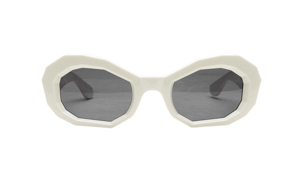 Honeycomb Sunglasses "White"