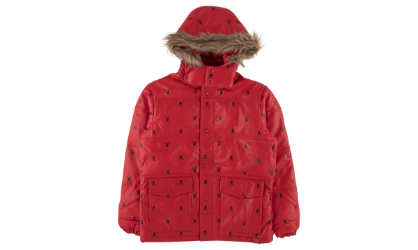 Playboy Leather Puffy Jacket "FW 17"