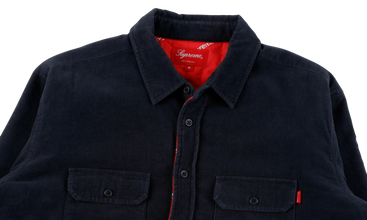 Corduroy Quilted Shirt 