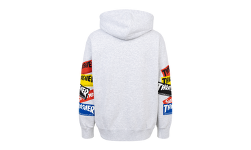 Thrasher Multi Logo Zip Up Hoo 