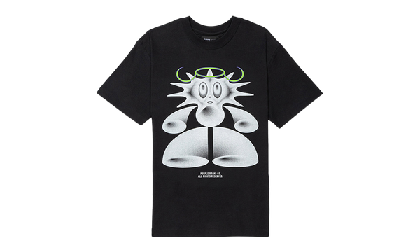 Textured Inside Out Tee 'Black' "Black"