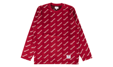 Velour Diagonal Logo L/S Top 