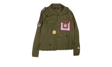 Crochet & Patch Military Shirt 