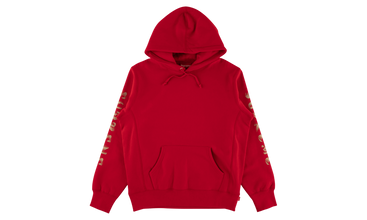 Gradient Sleeve Hooded Sweatshirt 