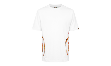 Bape Flame Side Shark Tee