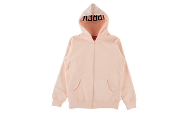 Split Hood Zip Up Sweatshirt 