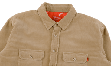 Corduroy Quilted Shirt 