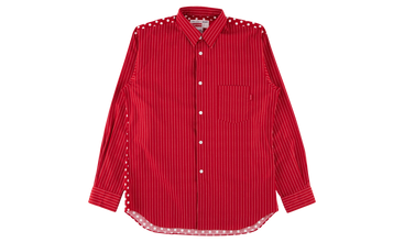 CDG Pinstripe Button Up Shirt 